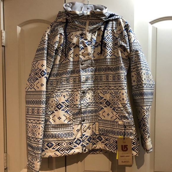 burton ginger jacket